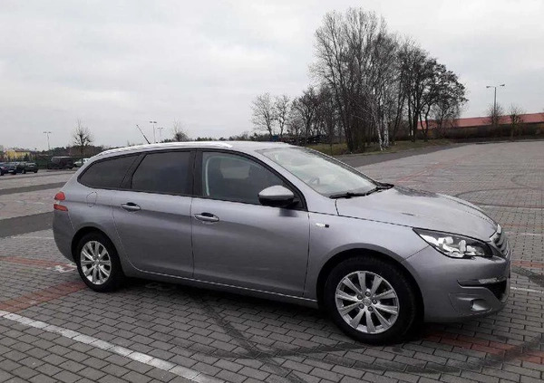 Peugeot 308 cena 44500 przebieg: 75000, rok produkcji 2017 z Gdynia małe 22